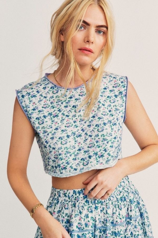 LOVE SHACK FANCY - ISMAY TANK