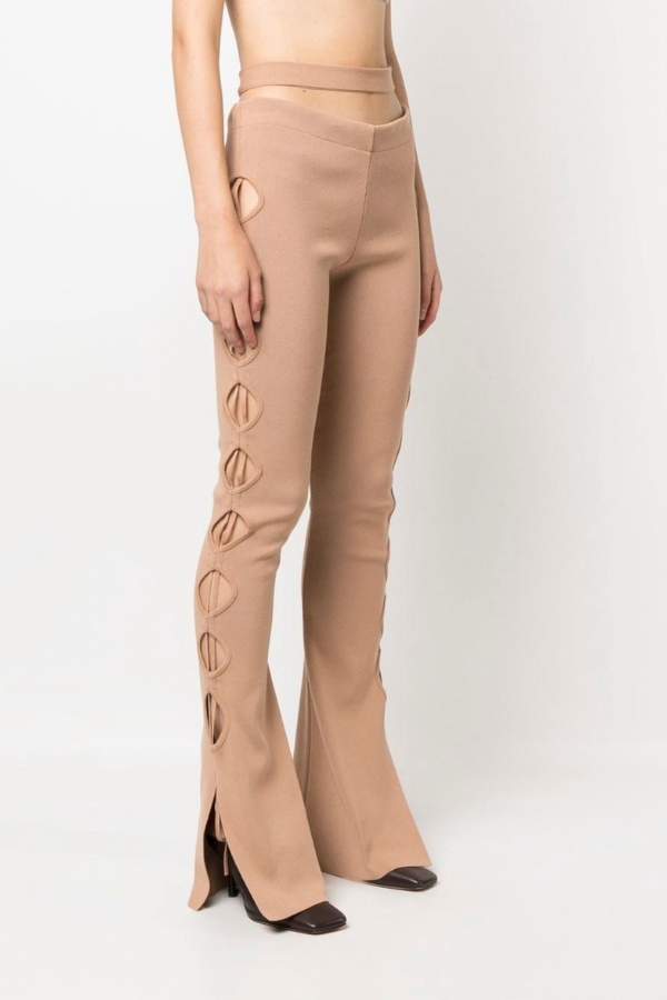 ANDREADAMO - STRETCH KNIT PANT NU