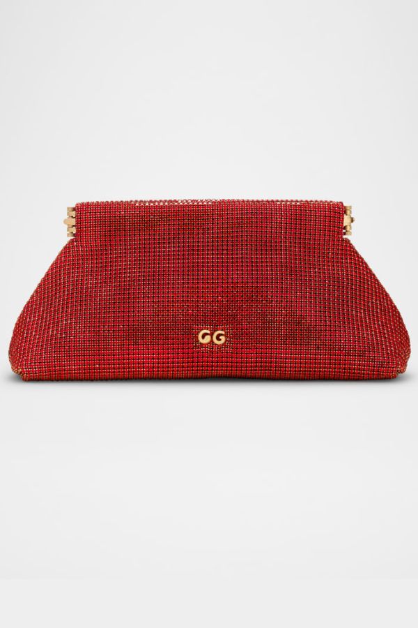 CULT GAIA - LILLIA MINI CLUTCH BAG RED