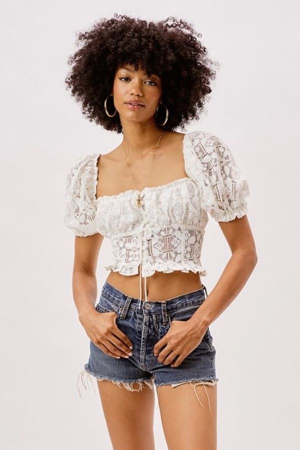 FOR LOVE & LEMONS - SAMIRA TOP