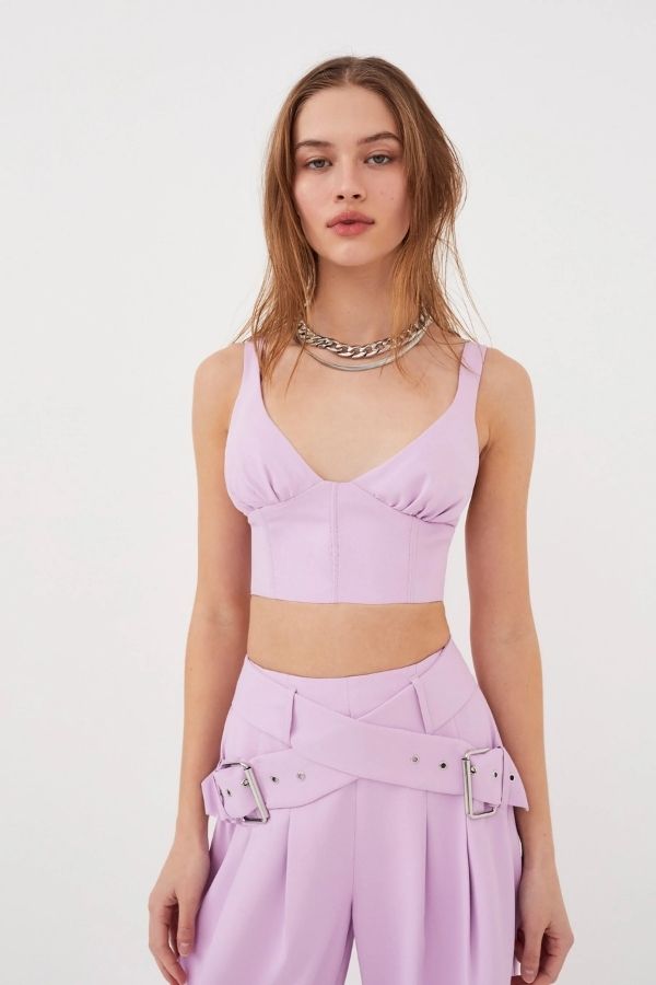 FOR LOVE & LEMONS - NATASHA CROP TOP