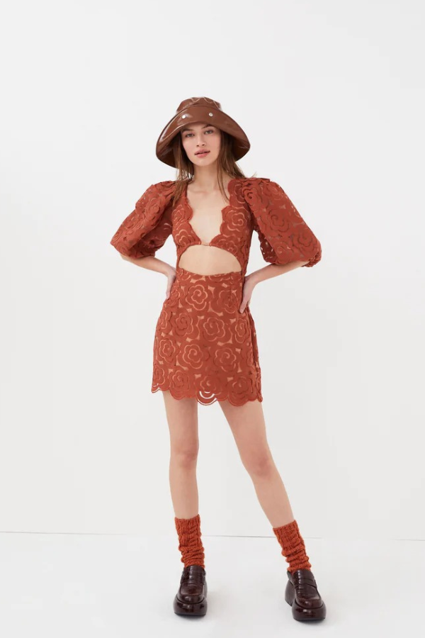 FOR LOVE & LEMONS - LETITIA MINI DRESS