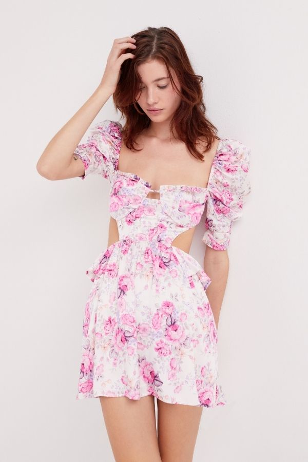 FOR LOVE & LEMONS - LUCIA MINI DRESS