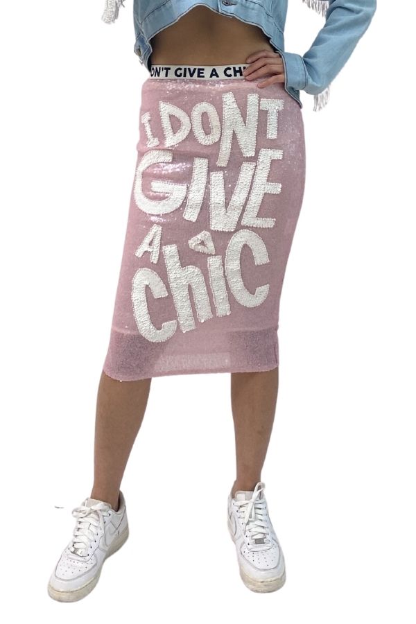 HOUSE OF MUA MUA - I DON’T GIVE A CHIC SKIRT