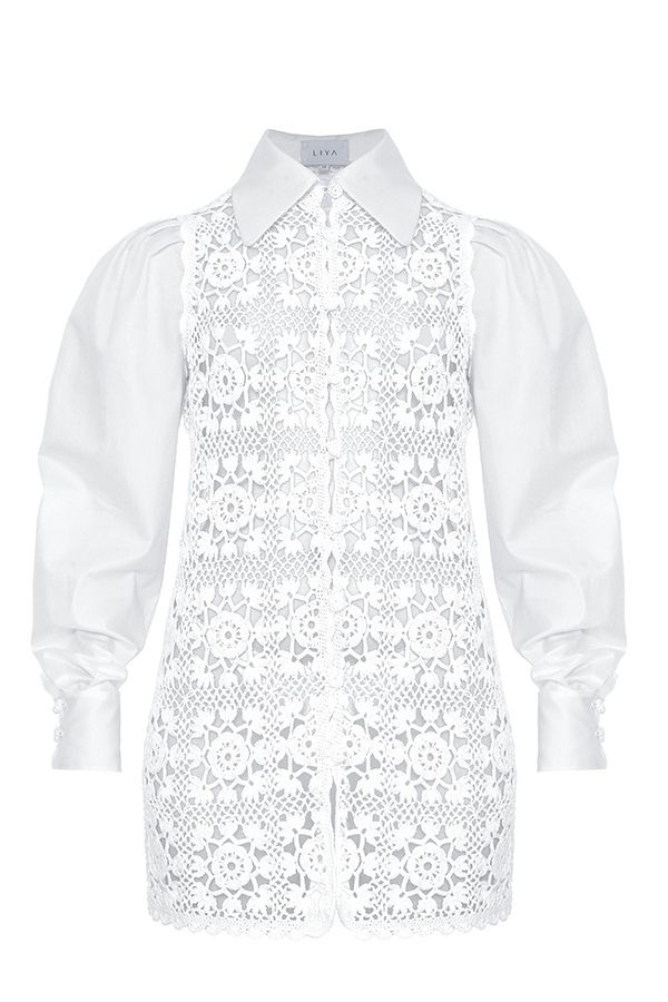 LIYA - WHITE SHIRT WITH