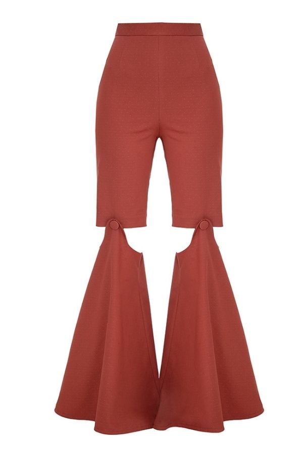 LIYA - BRICK PANTS WITH