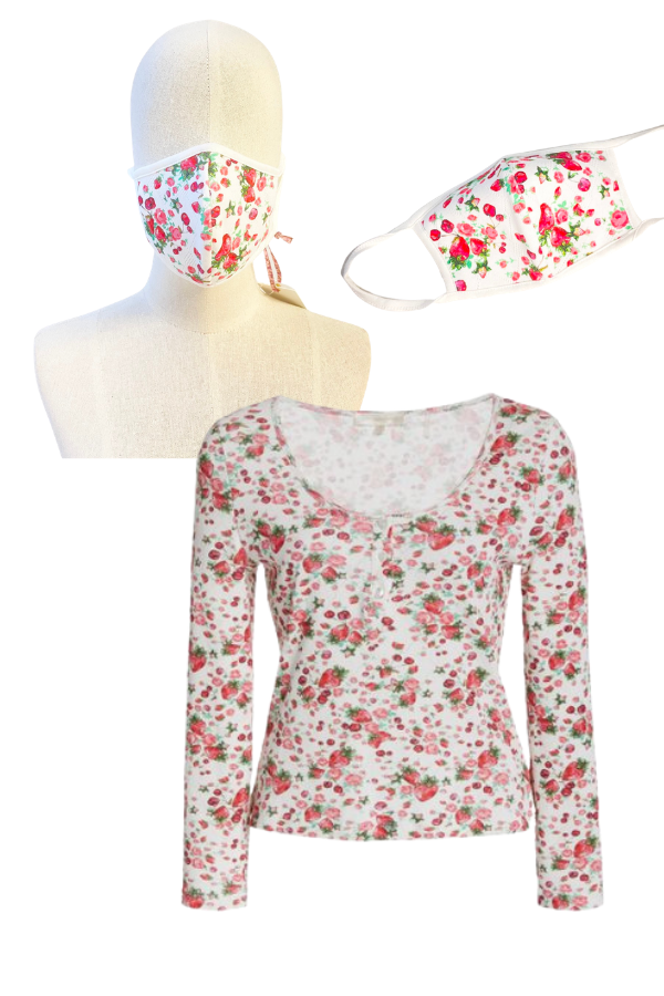 LOVE SHACK FANCY - ANAYA TOP + MASK