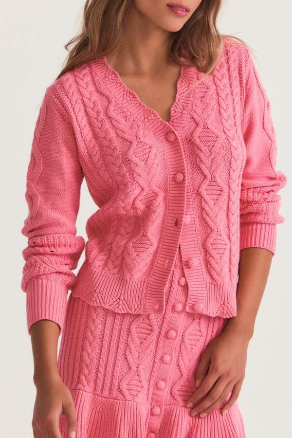 LOVE SHACK FANCY - ANSELMA CARDIGAN