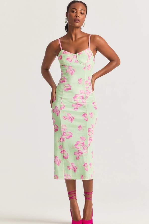 LOVE SHACK FANCY - SIMA MIDI DRESS