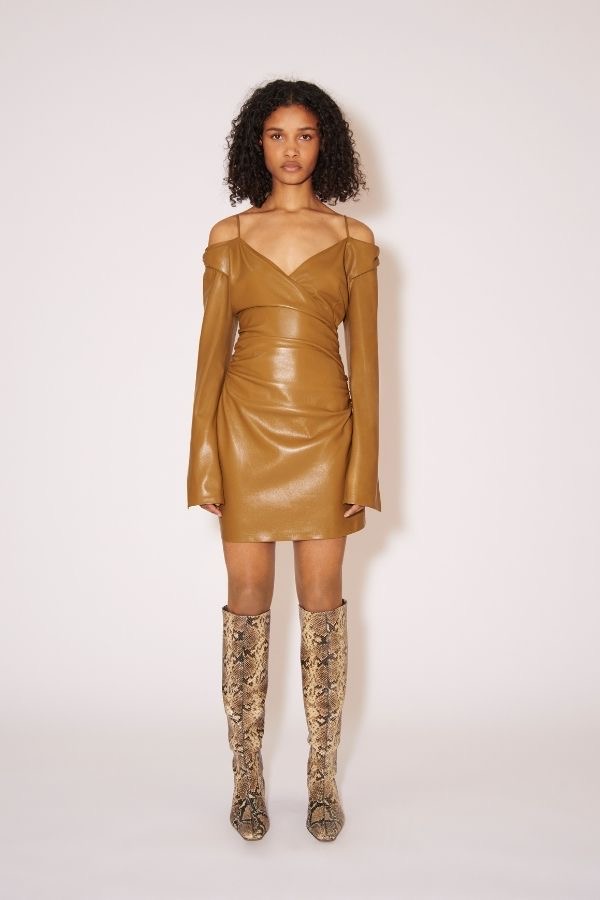 NANUSHKA - MOHA MINI DRESS