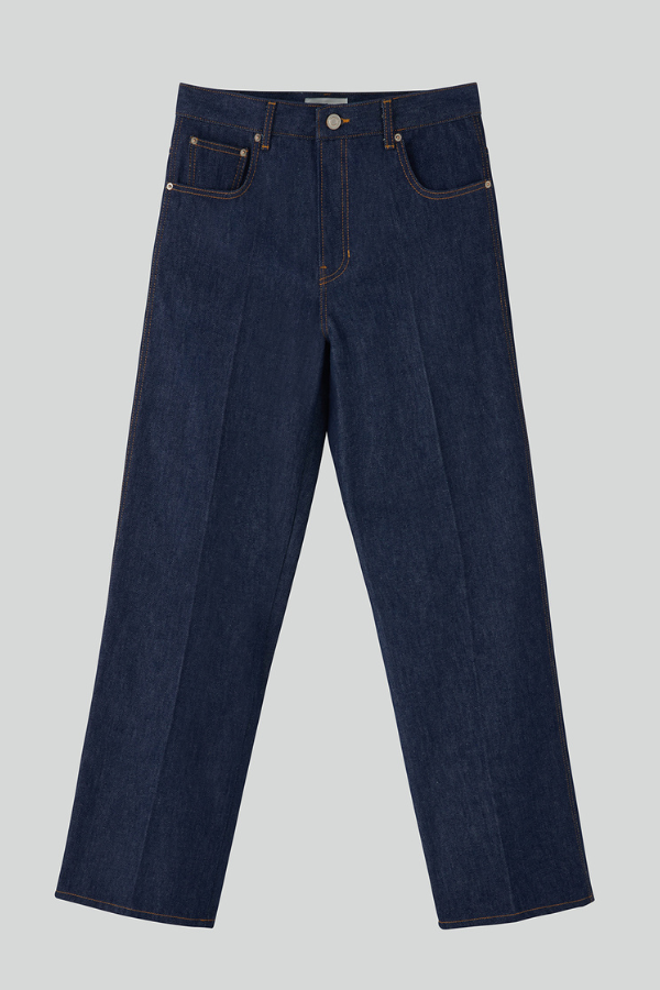 RECTO MEN - VINCENT STRAIGHT FIT DENIM PANTS BLUE