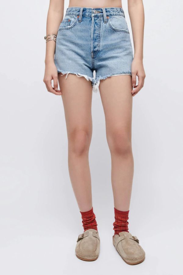 REDONE - LEVIS HIGH RISE SHORTS