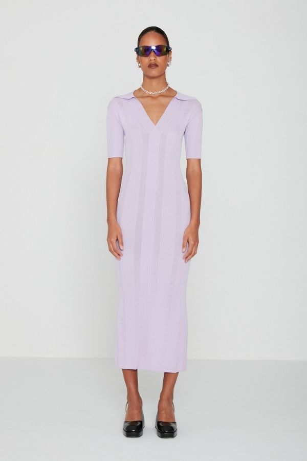 REMAIN - JOY SL MIDI DRESS