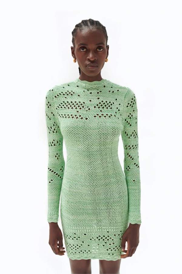 RONNY KOBO - MAKARIA KNIT MINI DRESS