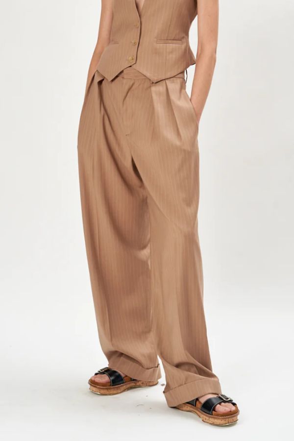 RONNY KOBO - KIA PANTS BROWN