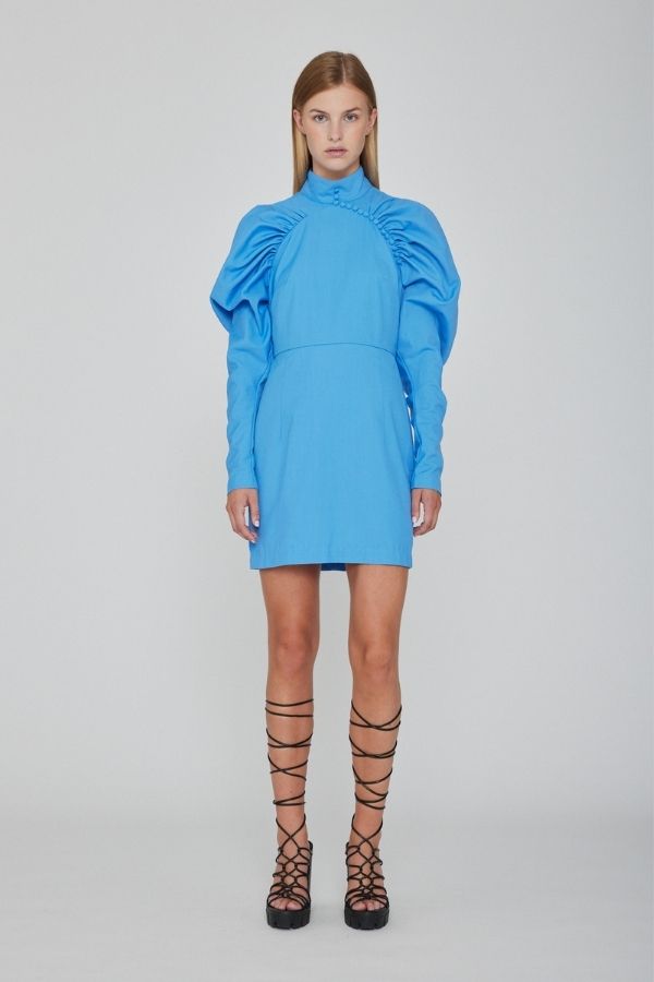 ROTATE - KIM MINI DRESS REGATTA