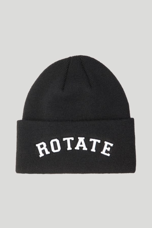 ROTATE - ABBIE BEANIE BK