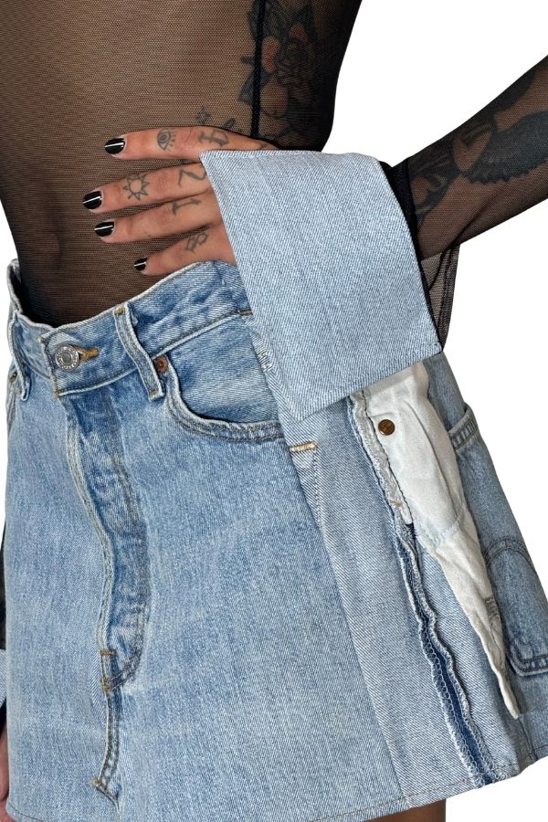 SAMI MIRO VINTAGE - PORTERHOUSE SKIRT BLUE