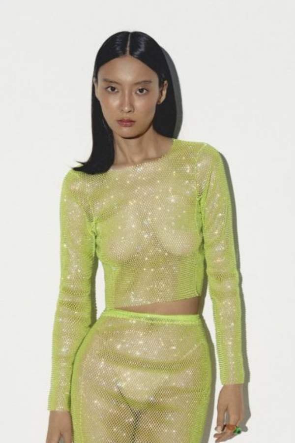 SANTA BRAND - CRYSTAL/DIAMOND TOP