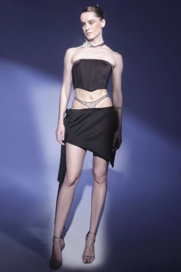 SANTA BRAND - SKIRT BLACK