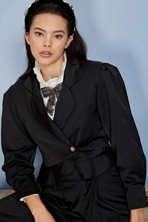 SISTER JANE - ELIZABETH CROPPED TOP