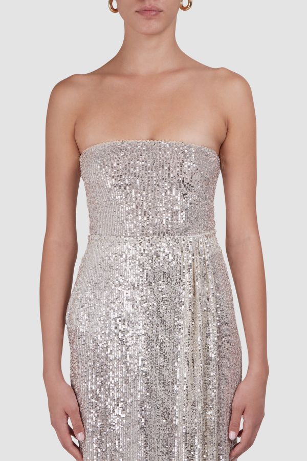 THE ANDAMANE - GWEN –TUBE TOP METALLIC